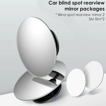 360° Blind Spot Mirror – Avoid Accidents & Drive Safer (Pair Pack)
