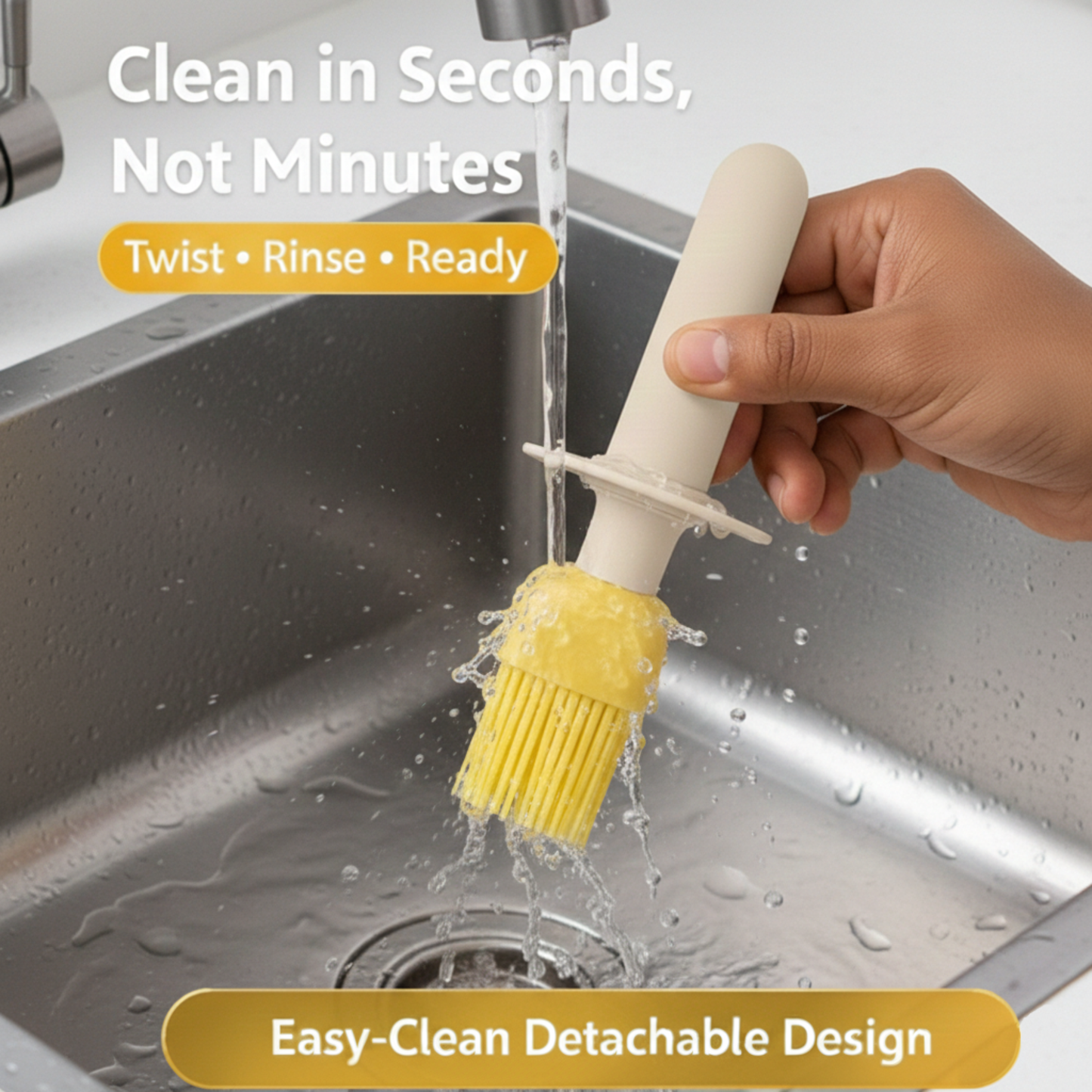 Oil Dispenser Bottle with Brush | Leak-Proof, No-Drip Oil Pourer | Kitchen Oil, Sauce & Vinegar Dispenser