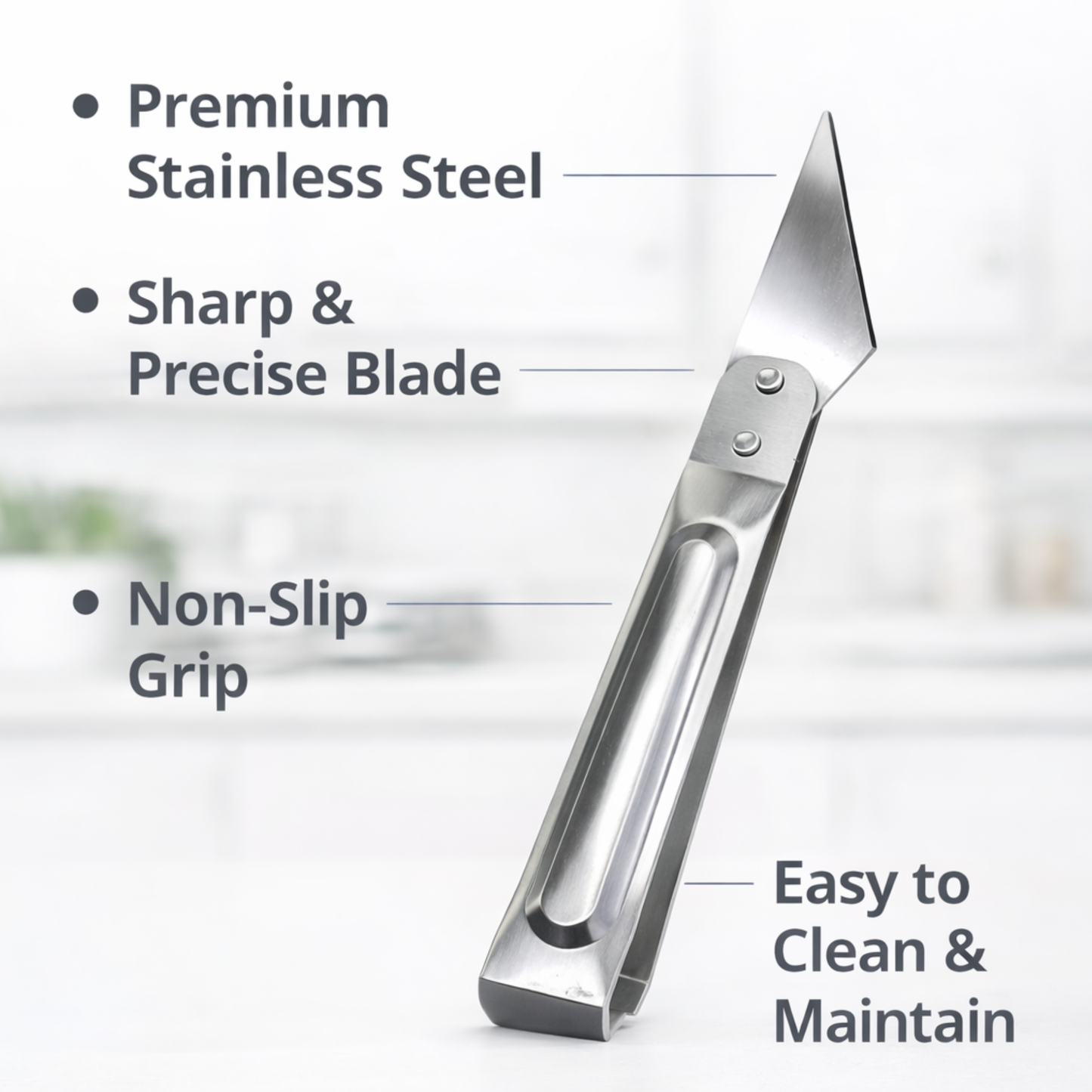 3-in-1 Vegetable Peeler & Julienne Cutter | Stainless Steel Peeler for Potato, Carrot & Cucumber Slicer