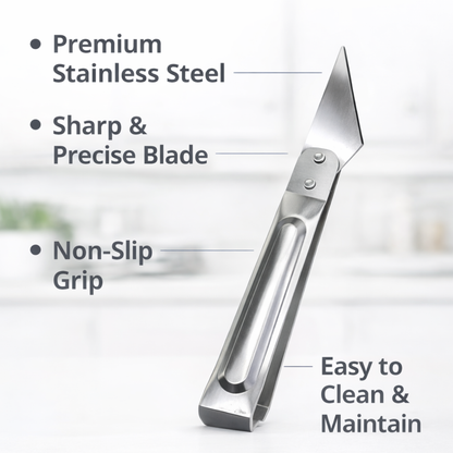3-in-1 Vegetable Peeler & Julienne Cutter | Stainless Steel Peeler for Potato, Carrot & Cucumber Slicer
