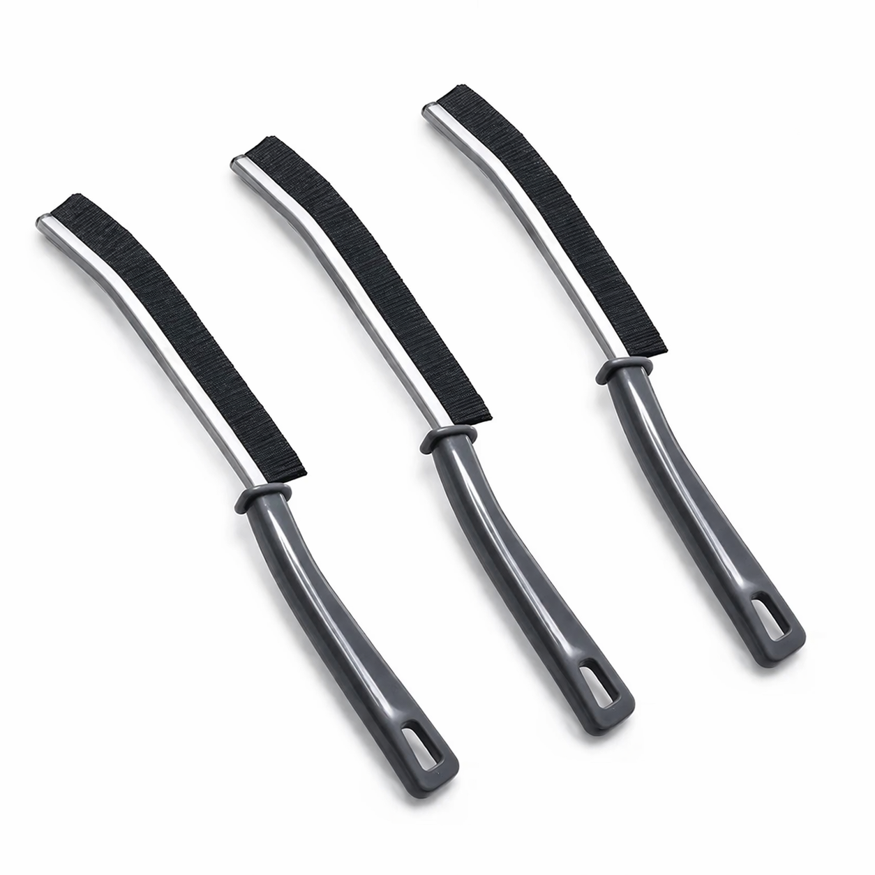 Gap Cleaning Brush Pack of 3 | Hard Bristle Crevice Brush | Tile Gap, Kitchen, Bathroom & Corner Cleaning Tool